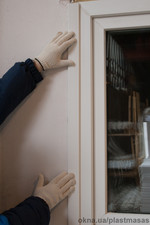 Нащельник пустотелый (наличник) на клипсах &mdash; Plastmasas Technology SIA